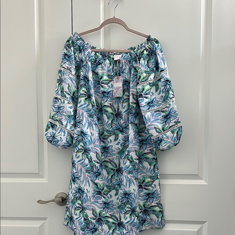 Floral Off-Shoulder Dress